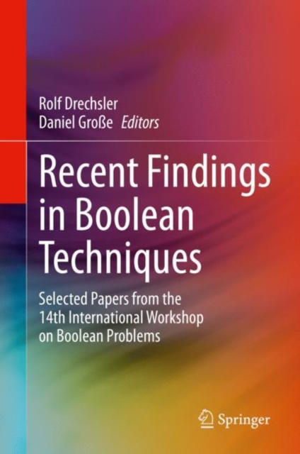 E-book Recent Findings in Boolean Techniques Rolf Drechsler