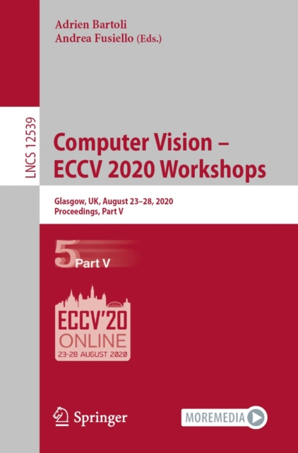 E-book Computer Vision - ECCV 2020 Workshops Adrien Bartoli