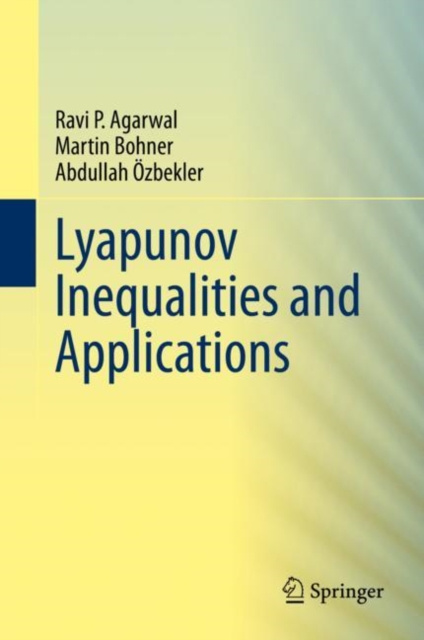 E-knjiga Lyapunov Inequalities and Applications Ravi P. Agarwal