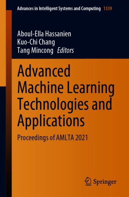 E-book Advanced Machine Learning Technologies and Applications Aboul-Ella Hassanien