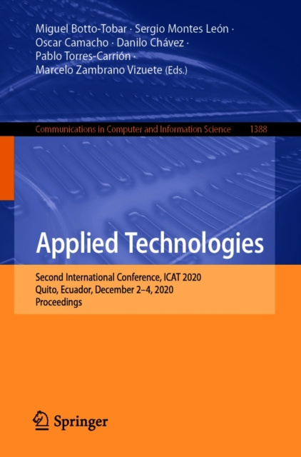 E-book Applied Technologies Miguel Botto-Tobar