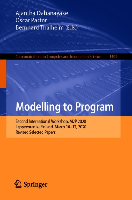 E-knjiga Modelling to Program Ajantha Dahanayake