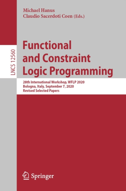 E-book Functional and Constraint Logic Programming Michael Hanus
