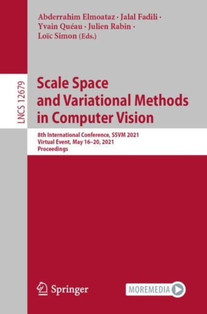 E-book Scale Space and Variational Methods in Computer Vision Abderrahim Elmoataz