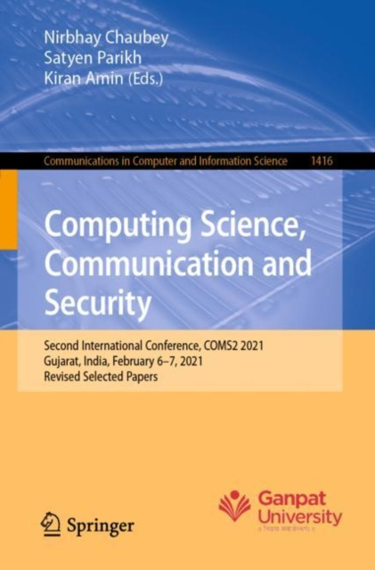 E-knjiga Computing Science, Communication and Security Nirbhay Chaubey