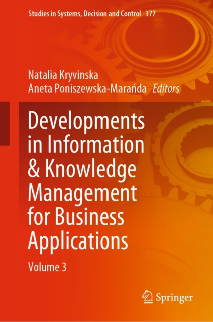 E-kniha Developments in Information & Knowledge Management for Business Applications Natalia Kryvinska