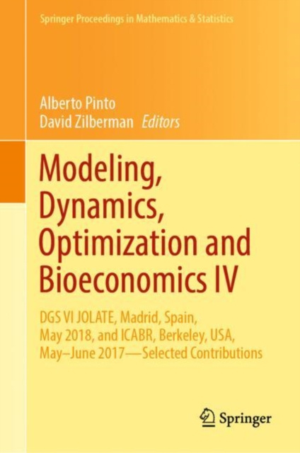 E-Book Modeling, Dynamics, Optimization and Bioeconomics IV Alberto Pinto