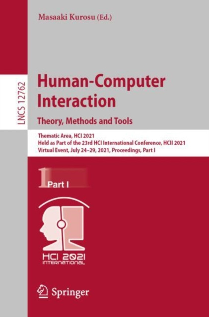 E-knjiga Human-Computer Interaction. Theory, Methods and Tools Masaaki Kurosu