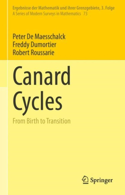E-book Canard Cycles Peter De Maesschalck