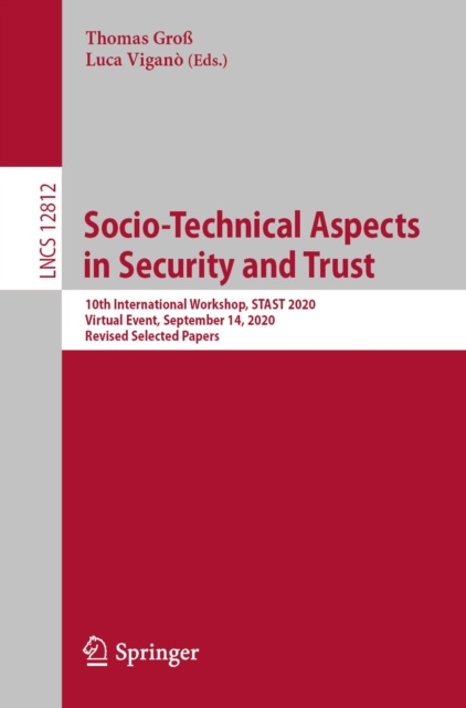 E-knjiga Socio-Technical Aspects in Security and Trust Thomas Gro