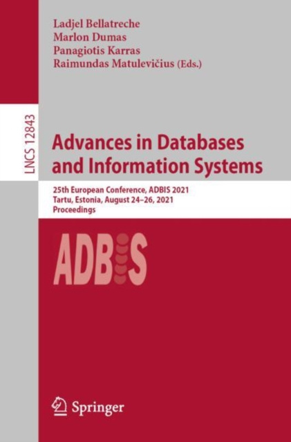 E-kniha Advances in Databases and Information Systems Ladjel Bellatreche