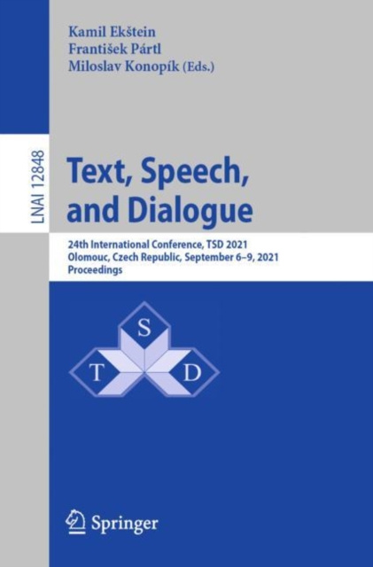 E-knjiga Text, Speech, and Dialogue Kamil Ekstein