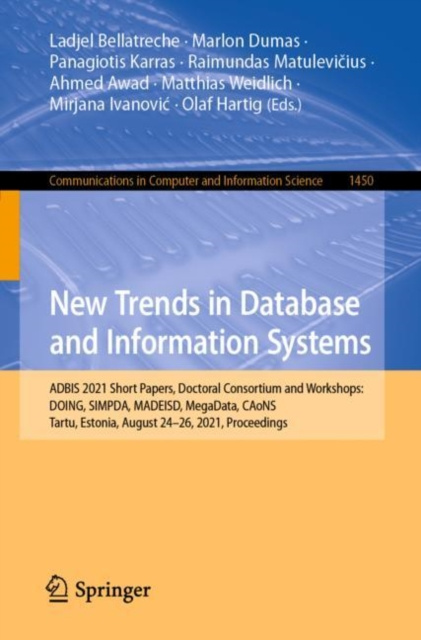 E-kniha New Trends in Database and Information Systems Ladjel Bellatreche