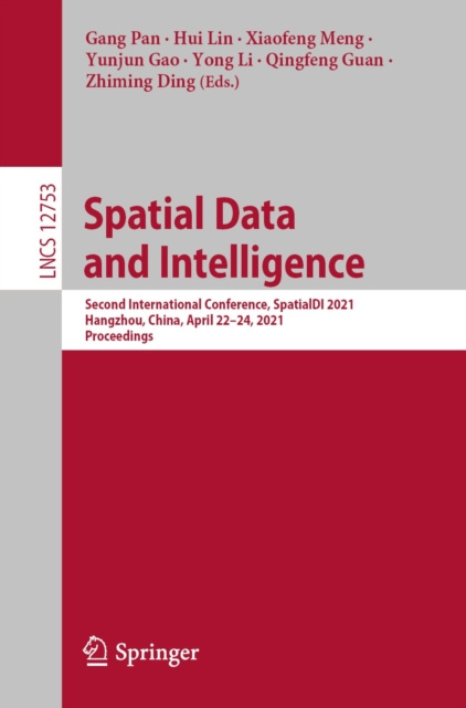 E-knjiga Spatial Data and Intelligence Gang Pan