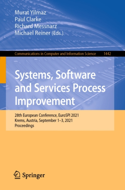 E-book Systems, Software and Services Process Improvement Murat Yilmaz
