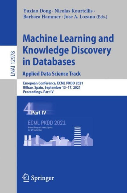 E-book Machine Learning and Knowledge Discovery in Databases. Applied Data Science Track Yuxiao Dong