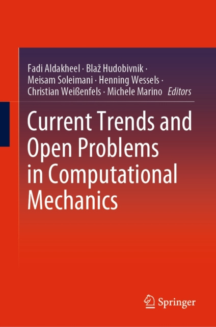E-book Current Trends and Open Problems in Computational Mechanics Fadi Aldakheel