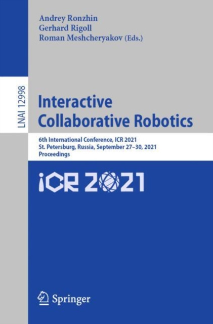 E-knjiga Interactive Collaborative Robotics Andrey Ronzhin