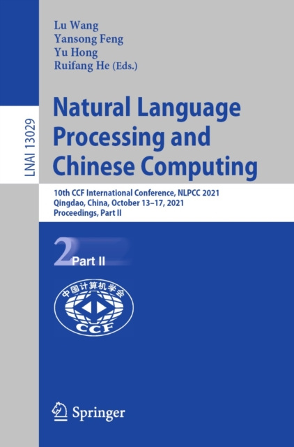 E-könyv Natural Language Processing and Chinese Computing Lu Wang