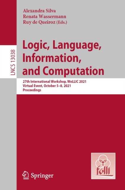 E-book Logic, Language, Information, and Computation Alexandra Silva