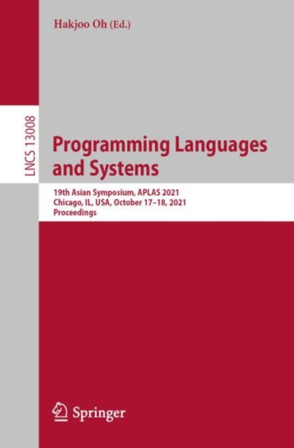 E-knjiga Programming Languages and Systems Hakjoo Oh