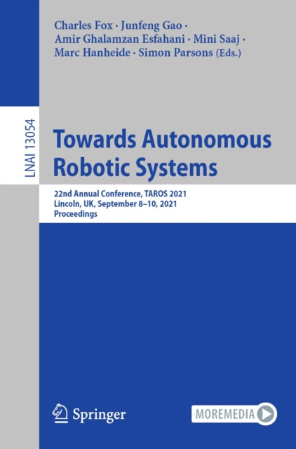 E-book Towards Autonomous Robotic Systems Charles Fox