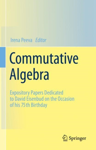 E-book Commutative Algebra Irena Peeva