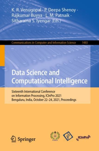 E-knjiga Data Science and Computational Intelligence K. R. Venugopal