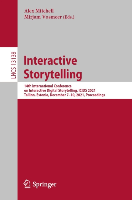 Livre numérique Interactive Storytelling Alex Mitchell