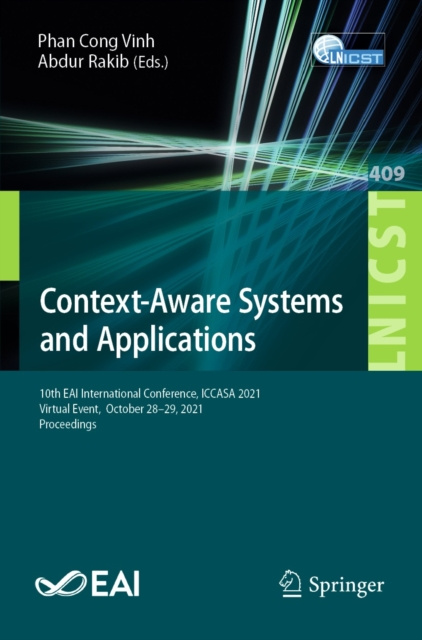 E-book Context-Aware Systems and Applications Phan Cong Vinh