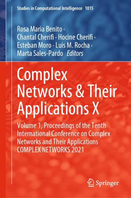 E-book Complex Networks & Their Applications X Rosa Maria Benito