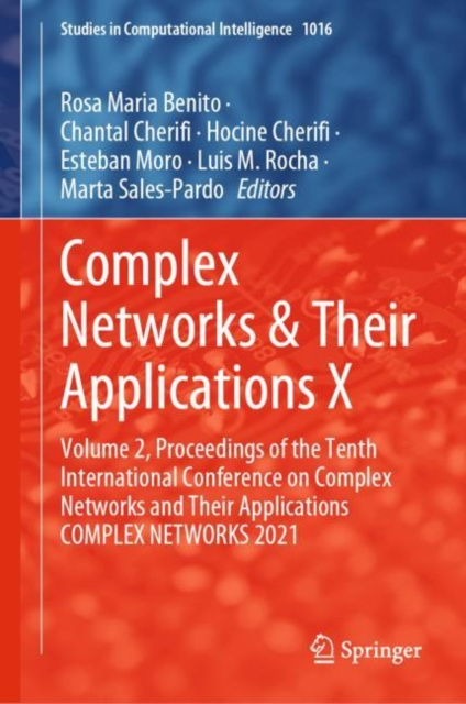 E-book Complex Networks & Their Applications X Rosa Maria Benito