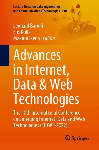 E-kniha Advances in Internet, Data & Web Technologies Leonard Barolli