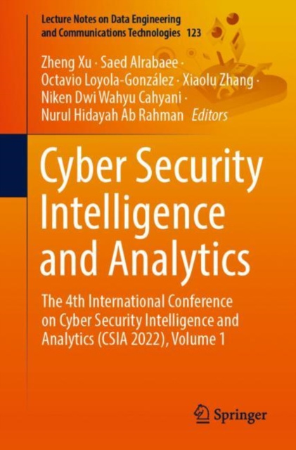 E-book Cyber Security Intelligence and Analytics Zheng Xu