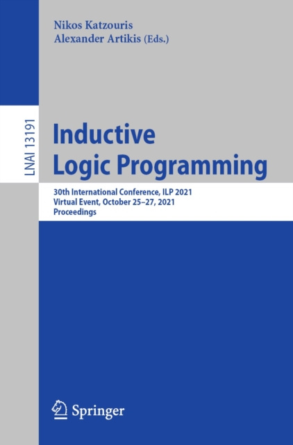 E-knjiga Inductive Logic Programming Nikos Katzouris