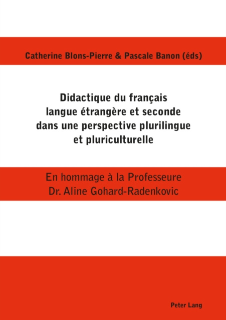 E-kniha Didactique du francais langue etrangere et seconde dans une perspective plurilingue et pluriculturelle Blons-Pierre Catherine Blons-Pierre