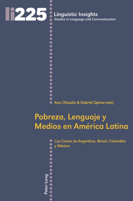 E-kniha Pobreza, Lenguaje y Medios en America Latina Chiquito Ana Chiquito