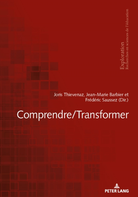 E-book Comprendre/Transformer Thievenaz Joris Thievenaz