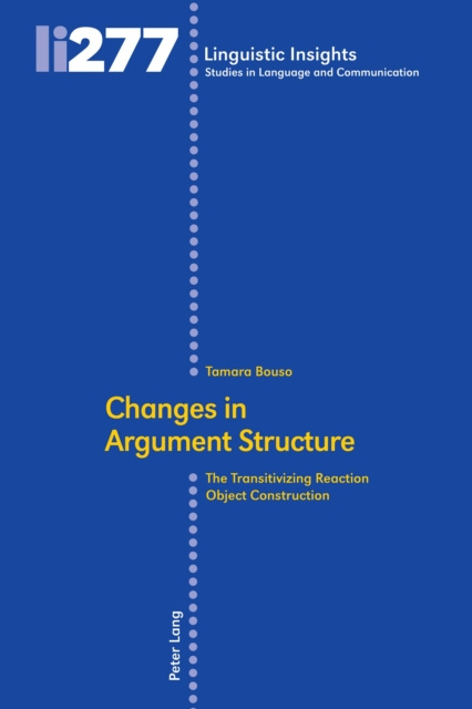 E-knjiga Changes in Argument Structure Bouso-Rivas Tamara Bouso-Rivas
