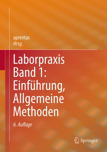 E-book Laborpraxis Band 1: Einfuhrung, Allgemeine Methoden aprentas