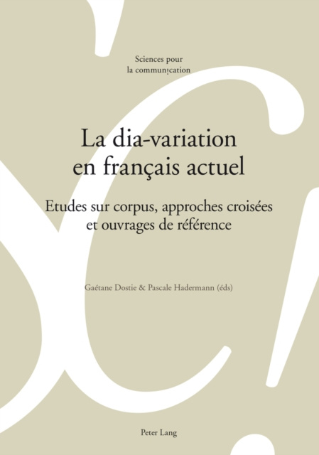 E-kniha La dia-variation en francais actuel Dostie Gaetane Dostie