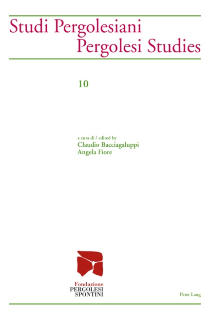 E-knjiga Studi Pergolesiani- Pergolesi Studies Bacciagaluppi Claudio Bacciagaluppi