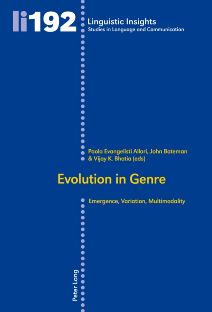 E-knjiga Evolution in Genre Evangelisti Allori Paola Evangelisti Allori