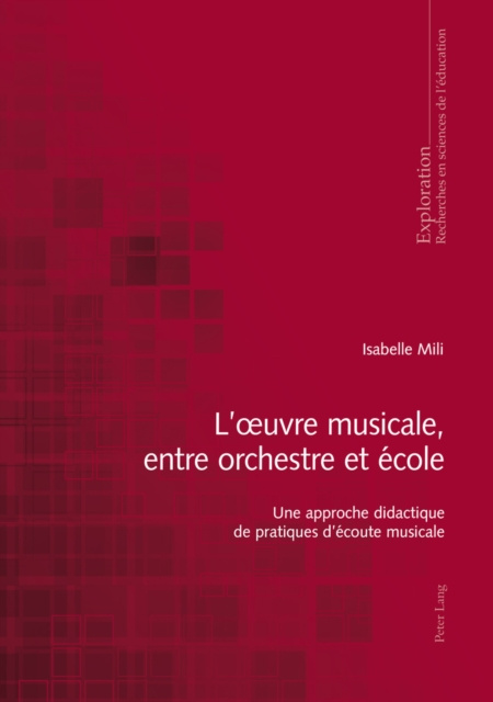 E-kniha L'A uvre musicale, entre orchestre et ecole Mili Isabelle Mili