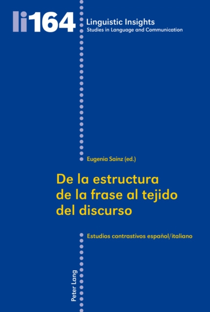 E-kniha De la estructura de la frase al tejido del discurso Sainz Eugenia Sainz