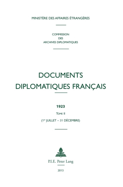 E-book Documents diplomatiques francais Ministere des Affaires etrangeres