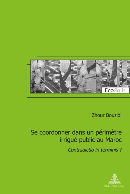 E-kniha Se coordonner dans un perimetre irrigue public au Maroc Bouzidi Zhour Bouzidi