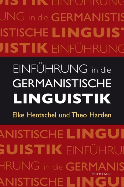 E-kniha Einfuehrung in die germanistische Linguistik Hentschel Elke Hentschel