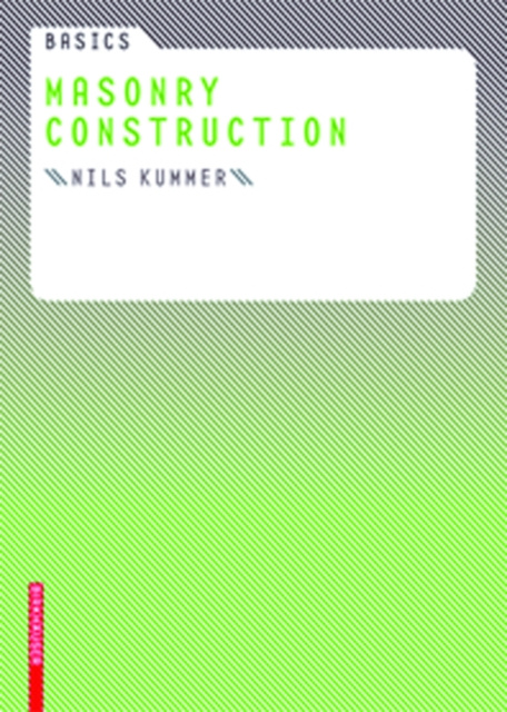 E-book Basics Masonry Construction Nils Kummer