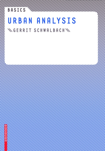 E-kniha Basics Urban Analysis Gerrit Schwalbach
